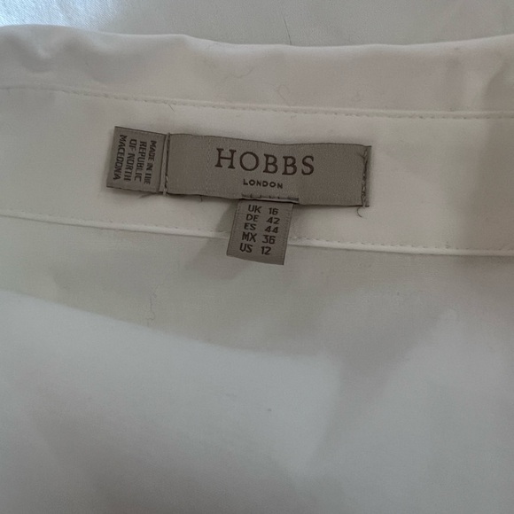Vic Sleeveless button down shirt from Hobbs of London - Picture 7 of 10